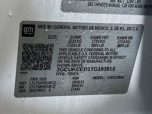 New 2026 Chevrolet Silverado 1500 Custom Trail Boss image 30