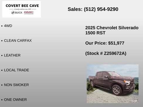 Used 2025 Chevrolet Silverado 1500 RST image 6