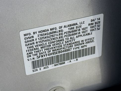 Used 2014 Honda Pilot Touring image 42