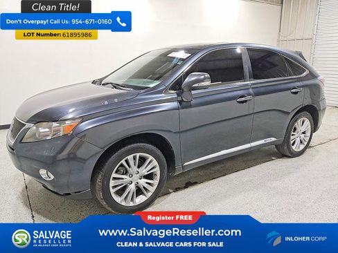 Used 2011 Lexus RX 450h 2WD w/ Premium Pkg image 1