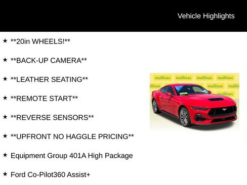 Used 2025 Ford Mustang GT Premium RWD image 13