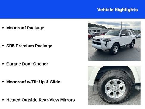 Used 2023 Toyota 4Runner SR5 Premium w/ Moonroof Package RWD image 4