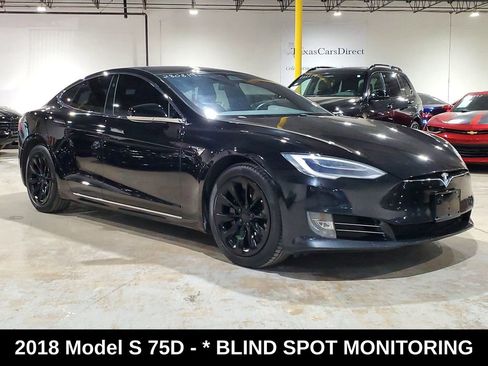 Used 2018 Tesla Model S 75D AWD/4WD image 3