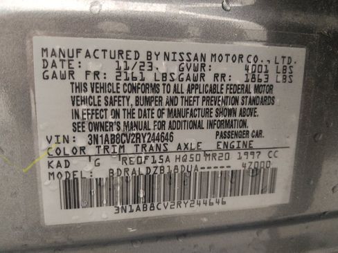 Used 2024 Nissan Sentra SV FWD image 33