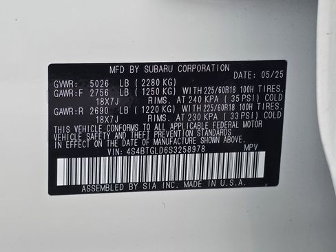 Certified 2025 Subaru Outback Onyx Edition XT w/ Popular Package #2 image 33