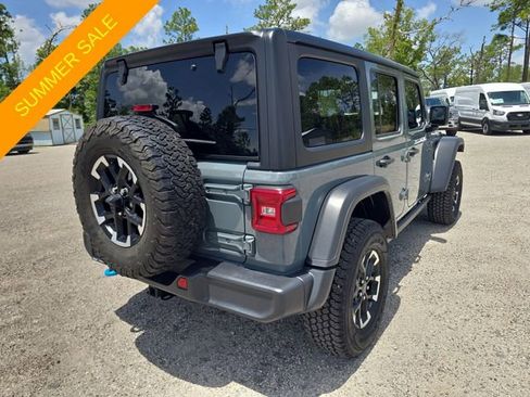 Used 2024 Jeep Wrangler Unlimited Rubicon 4xe AWD/4WD image 4