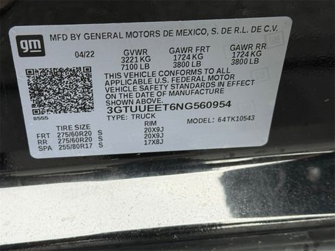 Used 2022 GMC Sierra 1500 AT4 w/ AT4 Premium Package image 27