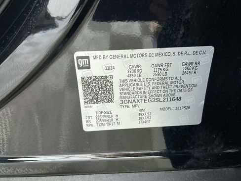 Used 2025 Chevrolet Equinox RS w/ Safety and Technology Package image 50