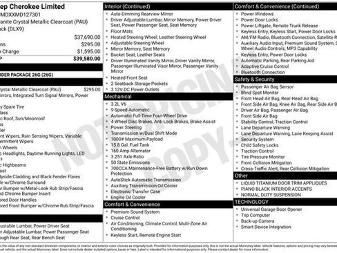 Used 2021 Jeep Cherokee Limited image 9