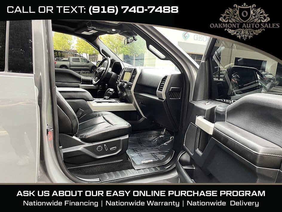 Used 2018 Ford F150 Lariat w/ Equipment Group 502A Luxury AWD/4WD image 13