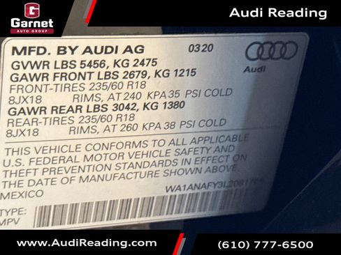Used 2020 Audi Q5 2.0T Premium w/ Convenience Package AWD/4WD image 28