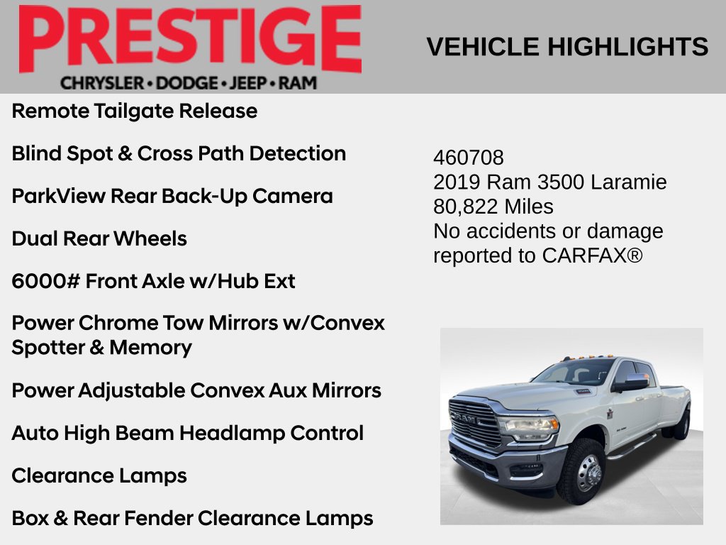 Used 2019 RAM 3500 Laramie AWD/4WD image 4