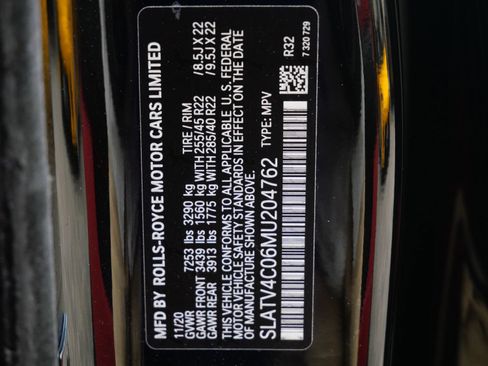 Used 2021 Rolls-Royce Cullinan AWD/4WD image 34