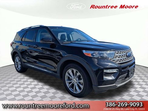 Used 2021 Ford Explorer Limited w/ Equipment Group 301A RWD image 1