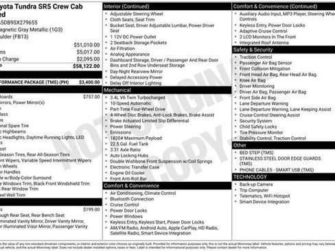 New 2025 Toyota Tundra SR5 w/ TRD Performance Package (TMS) image 7