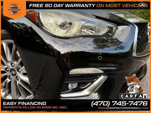 Used 2018 INFINITI Q50 Luxe w/ Sensory Package (Luxe) RWD image 6