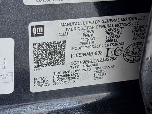 Used 2022 GMC Sierra 1500 AT4 w/ AT4 Preferred Package image 47