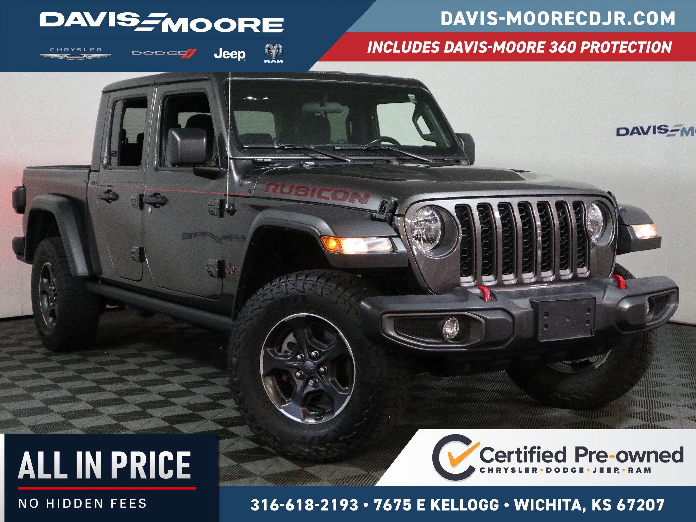Used 2021 Jeep Gladiator Rubicon w/ Cold Weather Group AWD/4WD image 1