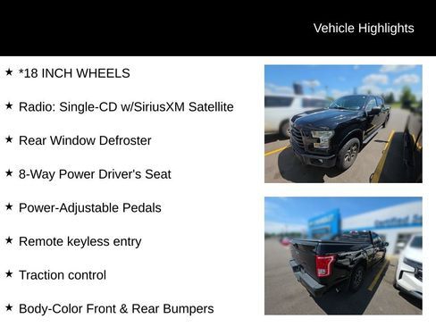 Used 2016 Ford F150 XLT w/ Equipment Group 301A Mid AWD/4WD image 17