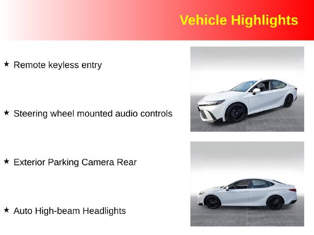Used 2025 Toyota Camry SE FWD image 3