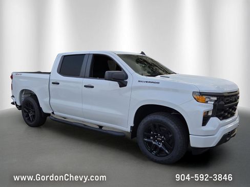 New 2026 Chevrolet Silverado 1500 Custom w/ Turbomax Blackout Package AWD/4WD image 10