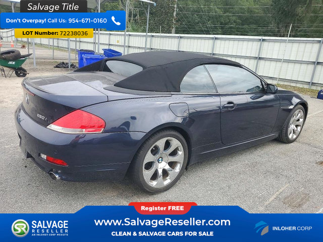Used 2007 BMW 650i Convertible RWD image 4
