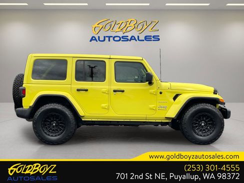 Used 2023 Jeep Wrangler Sahara image 2