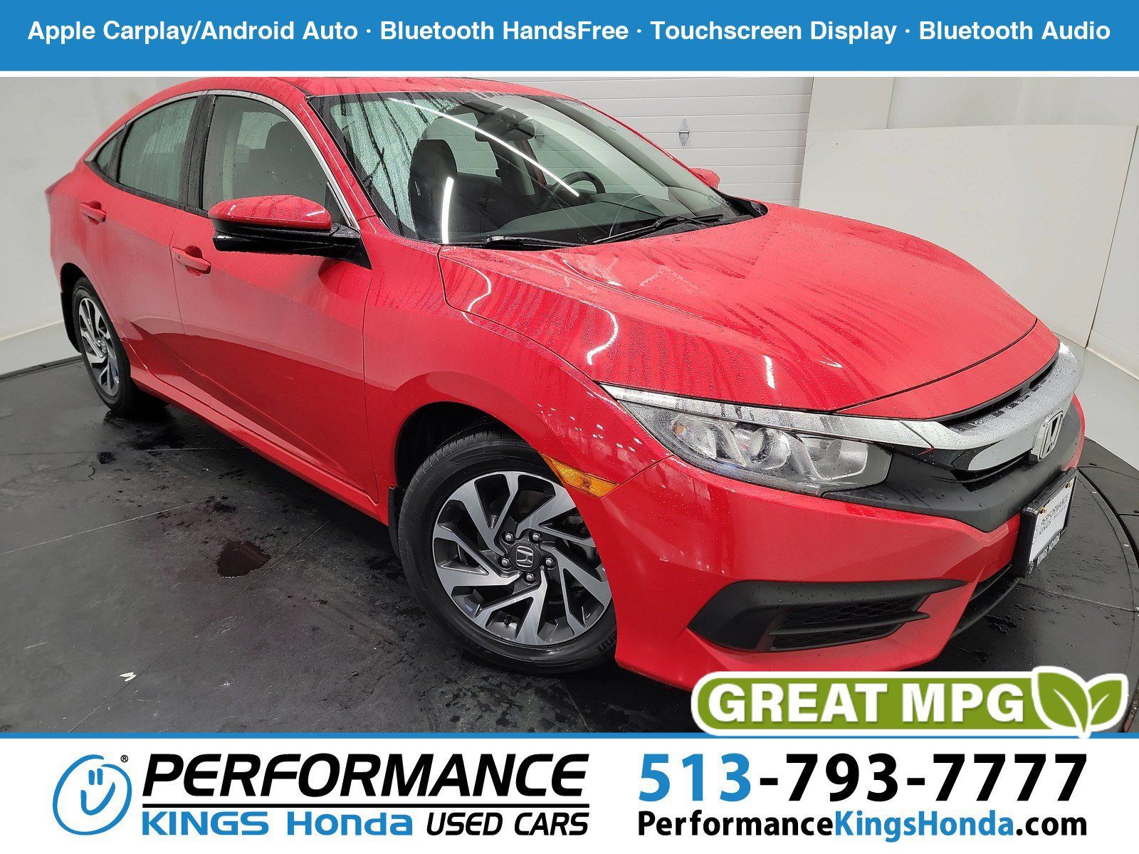 Used 2018 Honda Civic EX 360° Tour