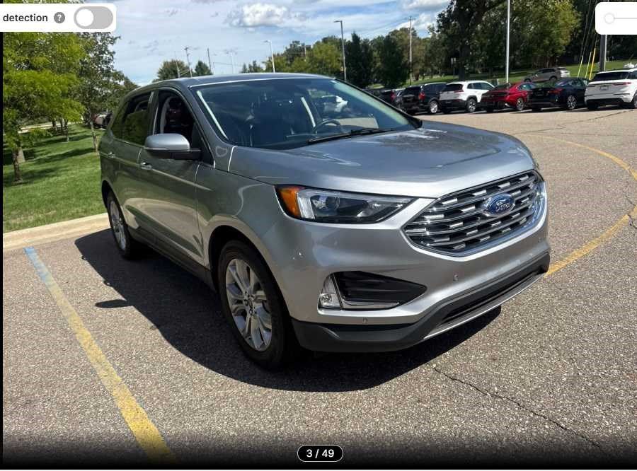 Used 2023 Ford Edge Titanium AWD/4WD image 2