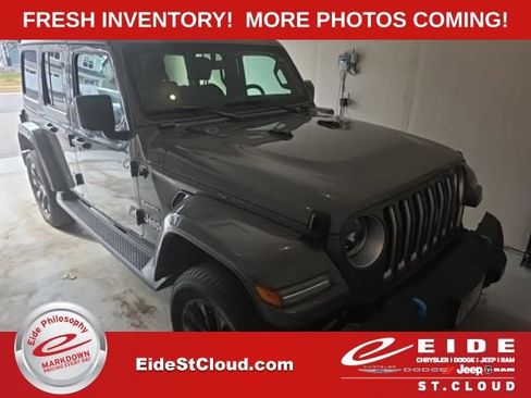 Used 2023 Jeep Wrangler Unlimited Sahara w/ Cold Weather Group image 1