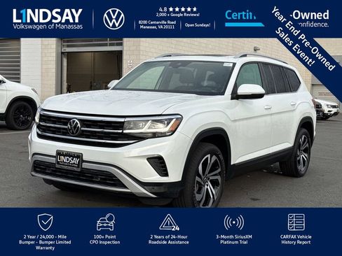 Used 2022 Volkswagen Atlas SEL image 7