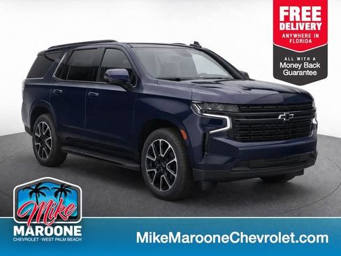 Used 2021 Chevrolet Tahoe RST w/ Luxury Package RWD image 1