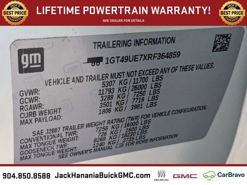 Used 2024 GMC Sierra 3500 SLT AWD/4WD image 20