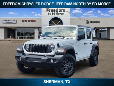 Used 2025 Jeep Wrangler Sport S AWD/4WD image 1