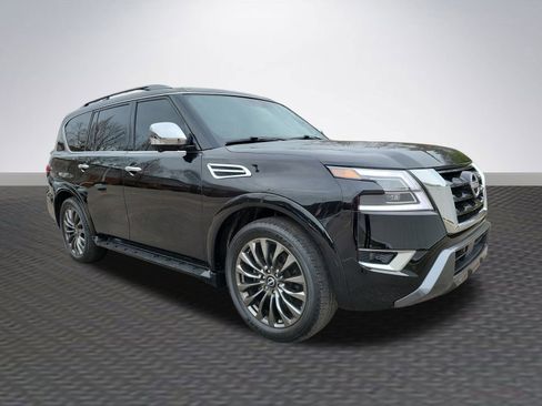 Used 2022 Nissan Armada Platinum w/ Captain's Chairs Package image 1