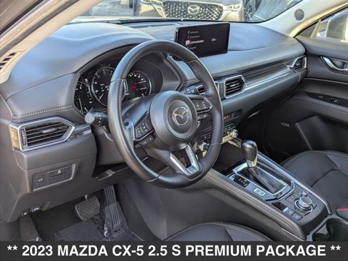 Certified 2023 MAZDA CX-5 AWD 2.5 S w/ Premium Package image 10