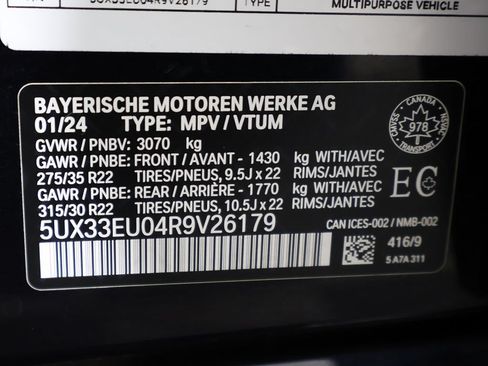 Used 2024 BMW X5 M60i AWD/4WD image 66