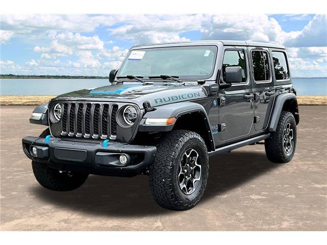 Used 2022 Jeep Wrangler Unlimited Rubicon 4xe w/ Steel Bumper Group AWD/4WD image 4