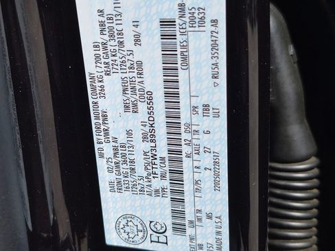 Used 2025 Ford F150 XLT w/ Equipment Group 301A Standard AWD/4WD image 27