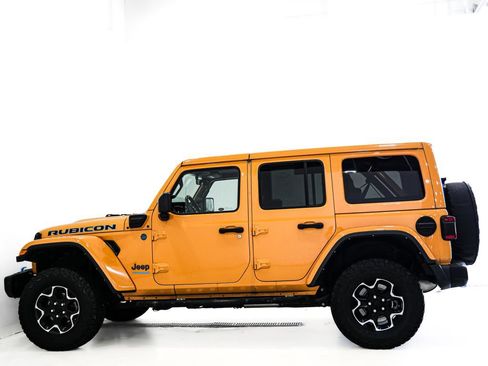 Used 2021 Jeep Wrangler Unlimited Rubicon 4xe w/ Steel Bumper Group AWD/4WD image 6