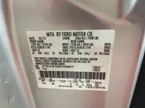 Used 2013 Ford F150 XLT w/ XLT Chrome Pkg image 28