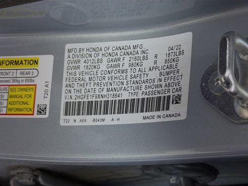 Used 2022 Honda Civic Touring image 31