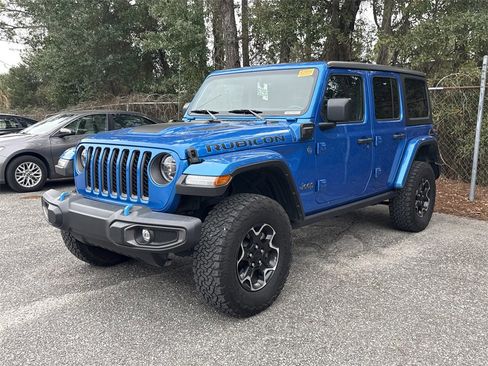 Used 2021 Jeep Wrangler Unlimited Rubicon 4xe w/ Cold Weather Group image 6