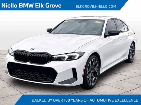 Certified 2025 BMW 330i xDrive Sedan w/ M Sport Package AWD/4WD image 1
