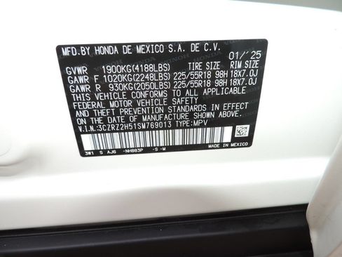 Used 2025 Honda HR-V Sport image 19