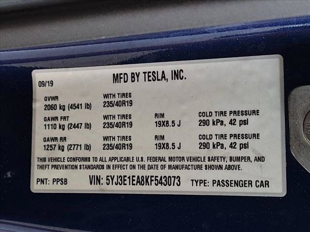 Used 2019 Tesla Model 3 Standard Range RWD image 25