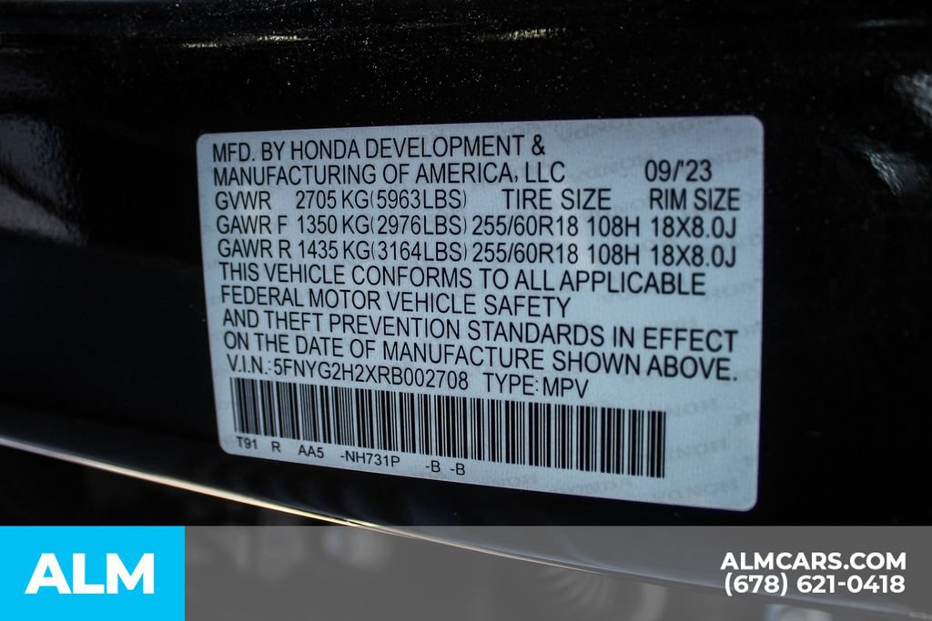 Used 2024 Honda Pilot LX image 40
