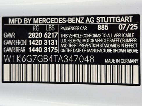 New 2026 Mercedes-Benz S 580 4MATIC Sedan image 20