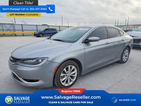Used 2015 Chrysler 200 C w/ Navigation & Sound Group I FWD image 1