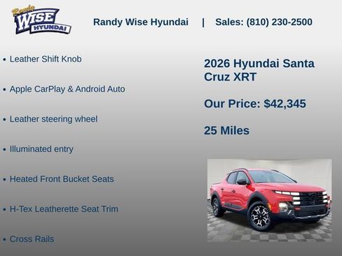 New 2026 Hyundai Santa Cruz XRT AWD/4WD image 15